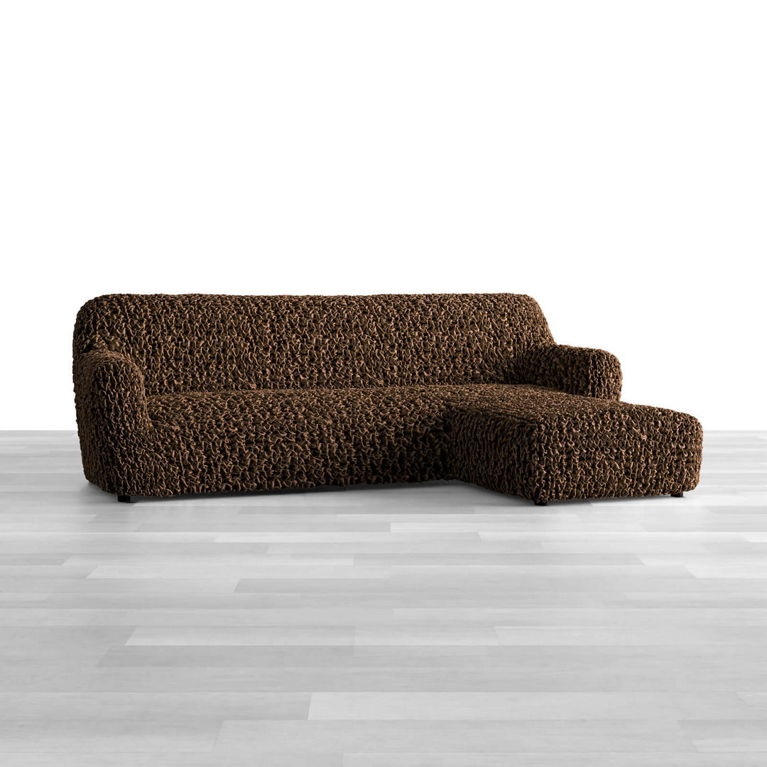 Fuco Velvet - Funda Sofa L Derecho Chocolate