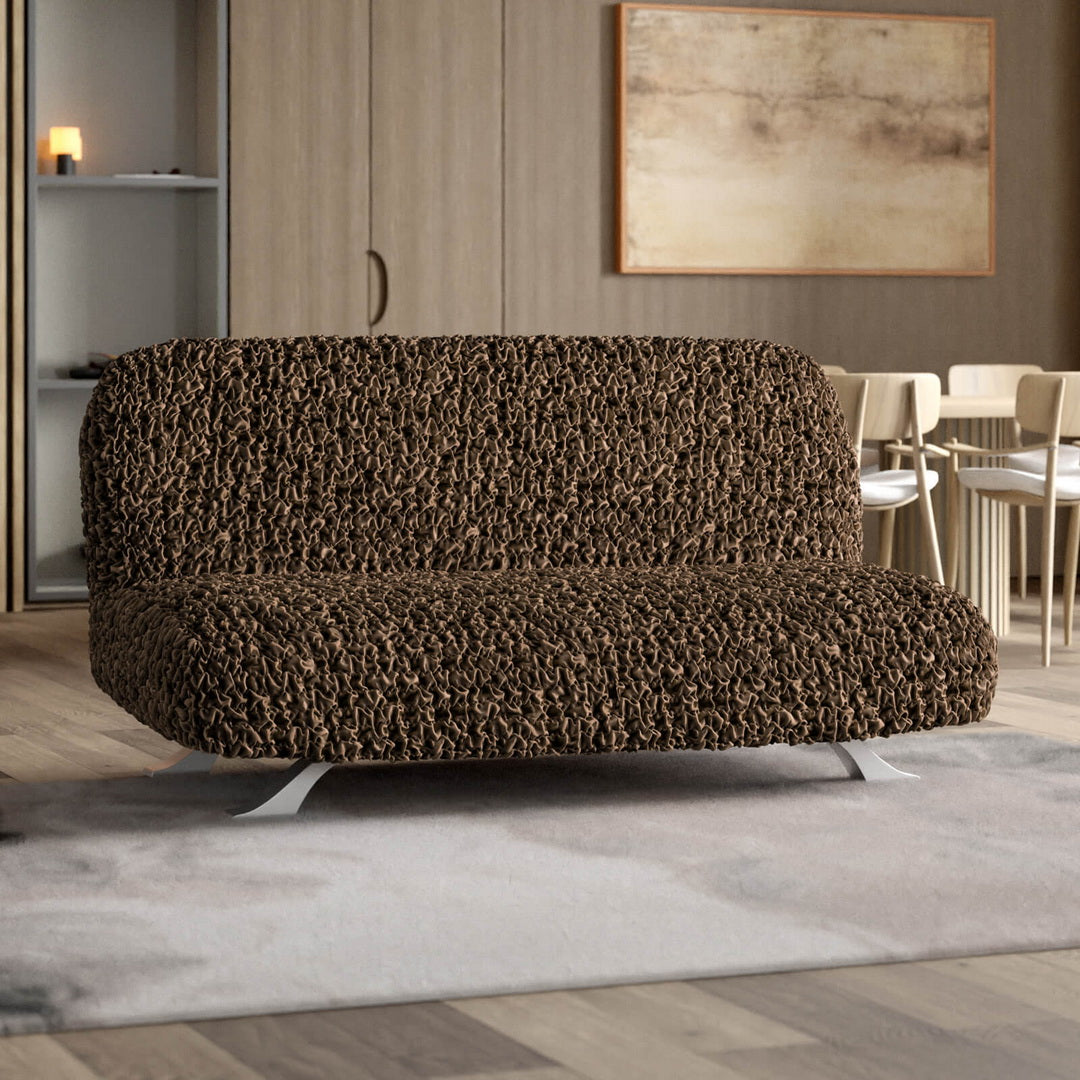 Fuco Velvet - Funda Futon Chocolate