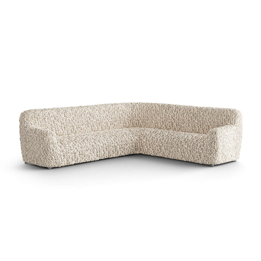 Fuco Velvet - Funda Sofa Esquinero Vanilla