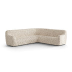 Fuco Velvet - Funda Sofa Esquinero Vanilla
