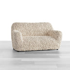 Fuco Velvet - Funda Sofa 2 cuerpos Vanilla