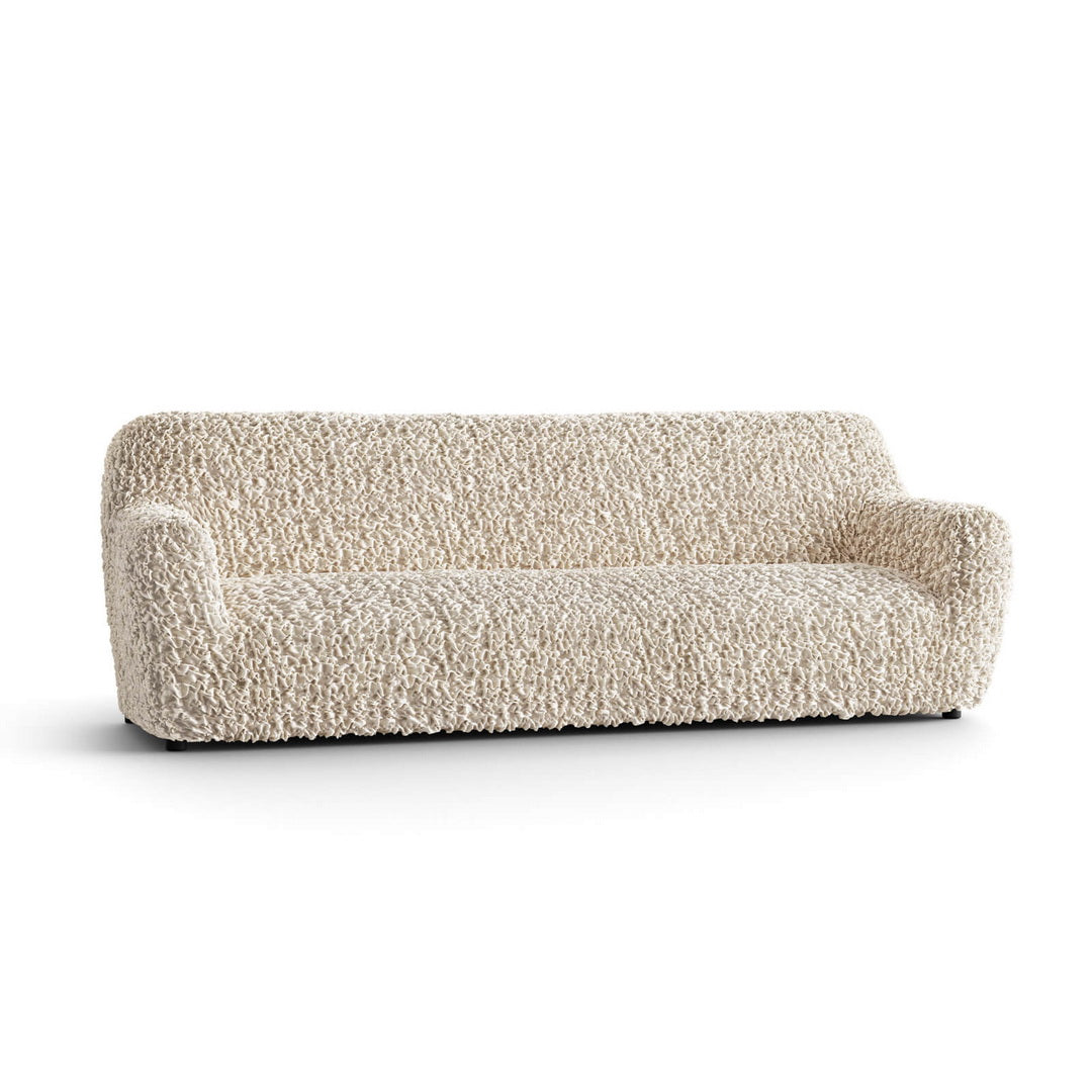 Fuco Velvet - Funda Sofa 4 cuerpos Vanilla