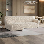 Fuco Velvet - Funda Sofa L Izquierdo Vanilla