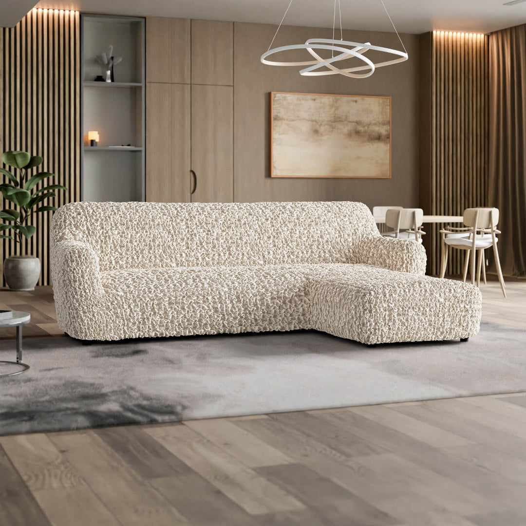 Fuco Velvet - Funda Sofa L Derecho Vanilla