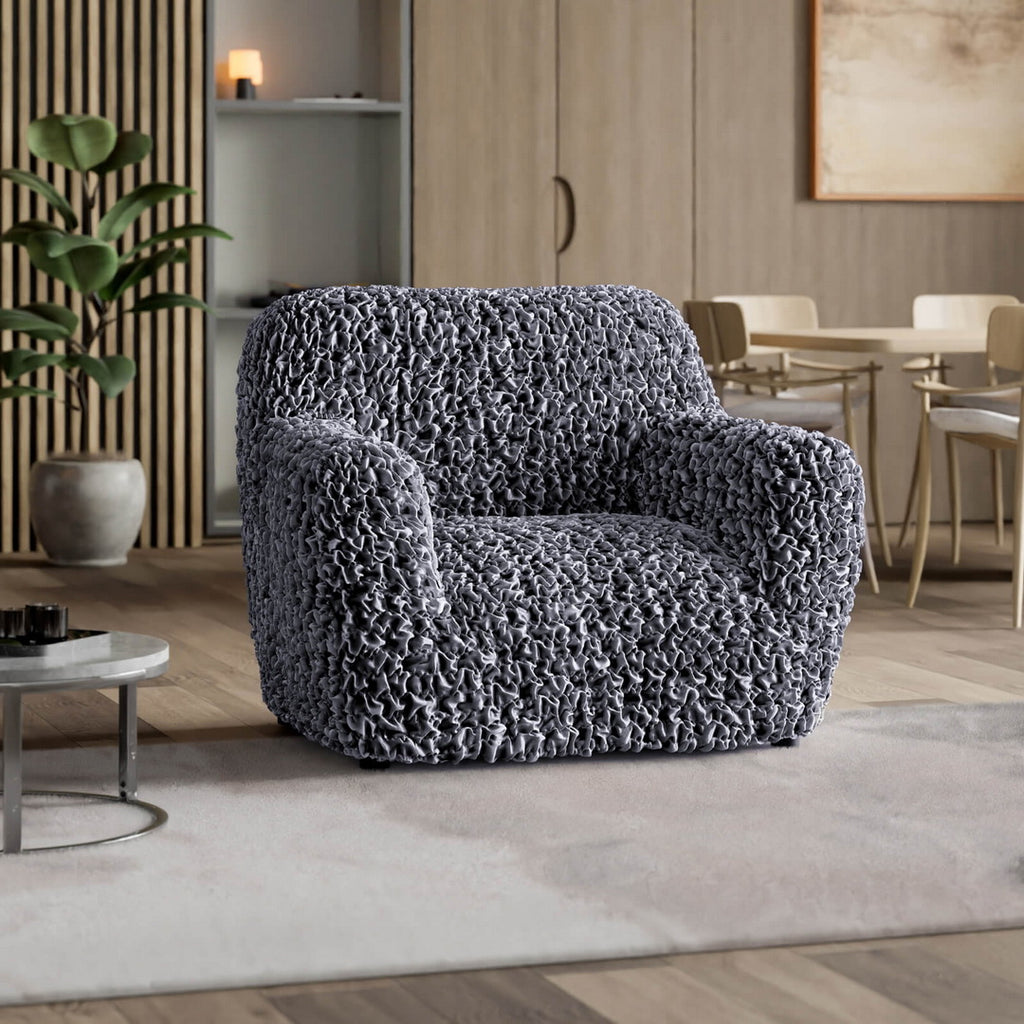 Fuco Velvet - Funda Sillon Graphite