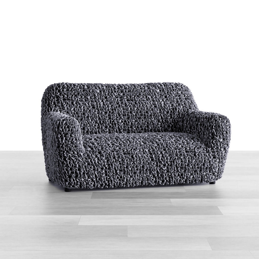 Fuco Velvet - Funda Sofa 2 cuerpos Graphite