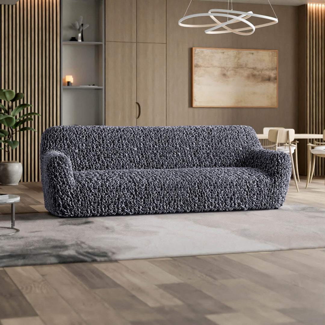 Fuco Velvet - Funda Sofa 4 cuerpos Graphite