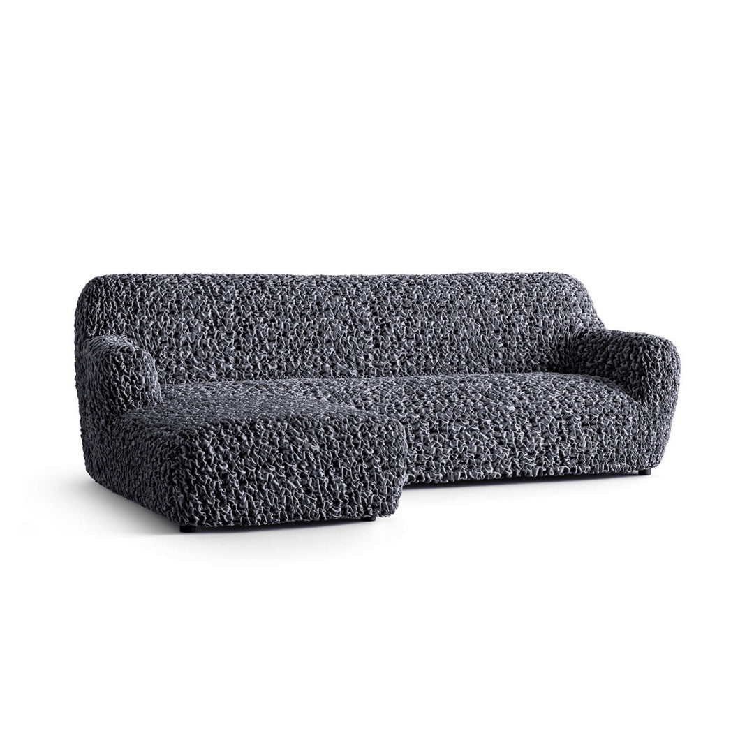 Fuco Velvet - Funda Sofa L Izquierdo Graphite