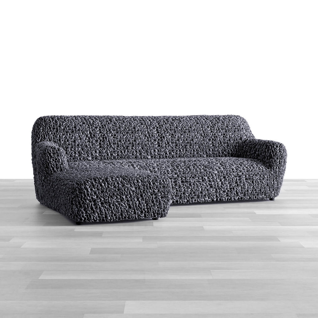 Fuco Velvet - Funda Sofa L Izquierdo Graphite