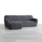 Fuco Velvet - Funda Sofa L Izquierdo Graphite