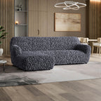 Fuco Velvet - Funda Sofa L Izquierdo Graphite