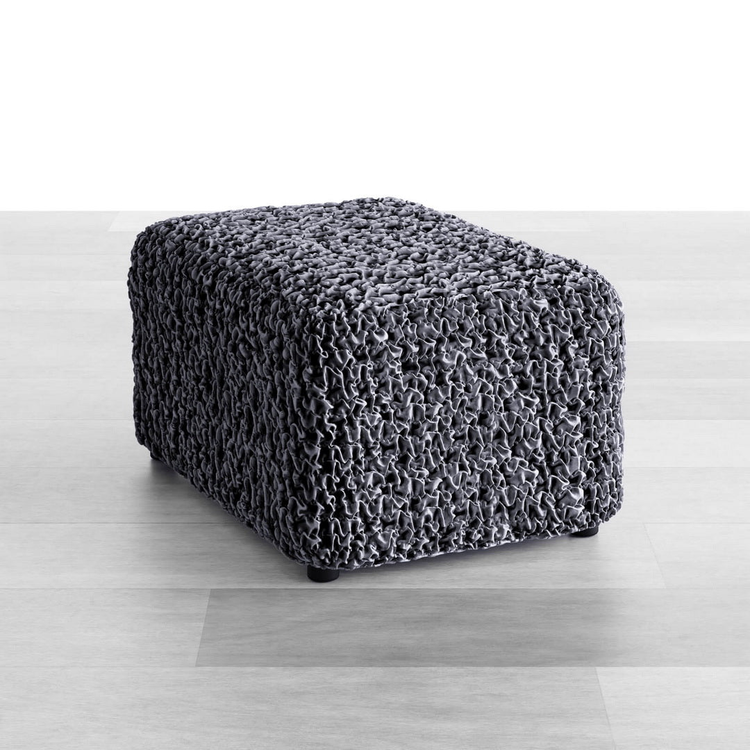 Fuco Velvet - Funda Ottomana Graphite