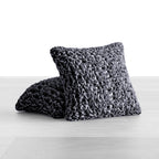 Fuco Velvet - 2 Fundas Cojines Graphite