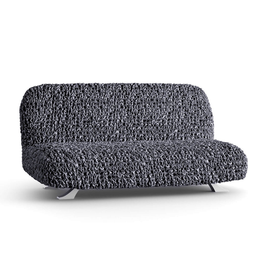 Fuco Velvet - Funda Futon Graphite