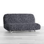 Fuco Velvet - Funda Futon Graphite