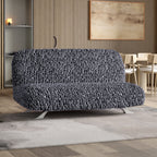 Fuco Velvet - Funda Futon Graphite