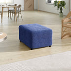 Velvet - Funda Ottomana Blue