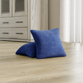 Velvet - 2 Fundas Cojines Blue