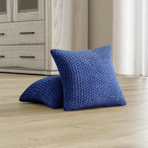 Velvet - 2 Fundas Cojines Blue