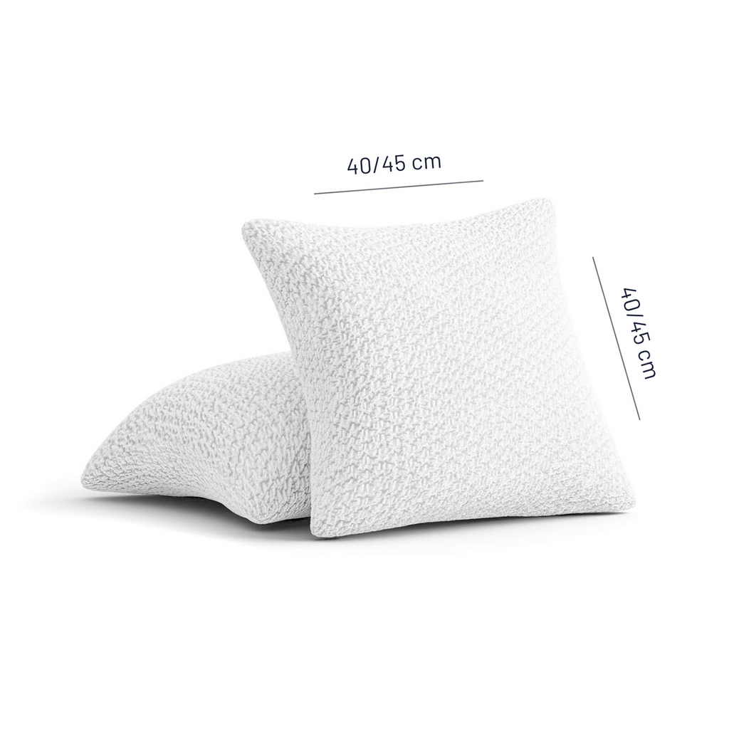 Velvet - 2 Fundas Cojines White