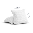 Velvet - 2 Fundas Cojines White