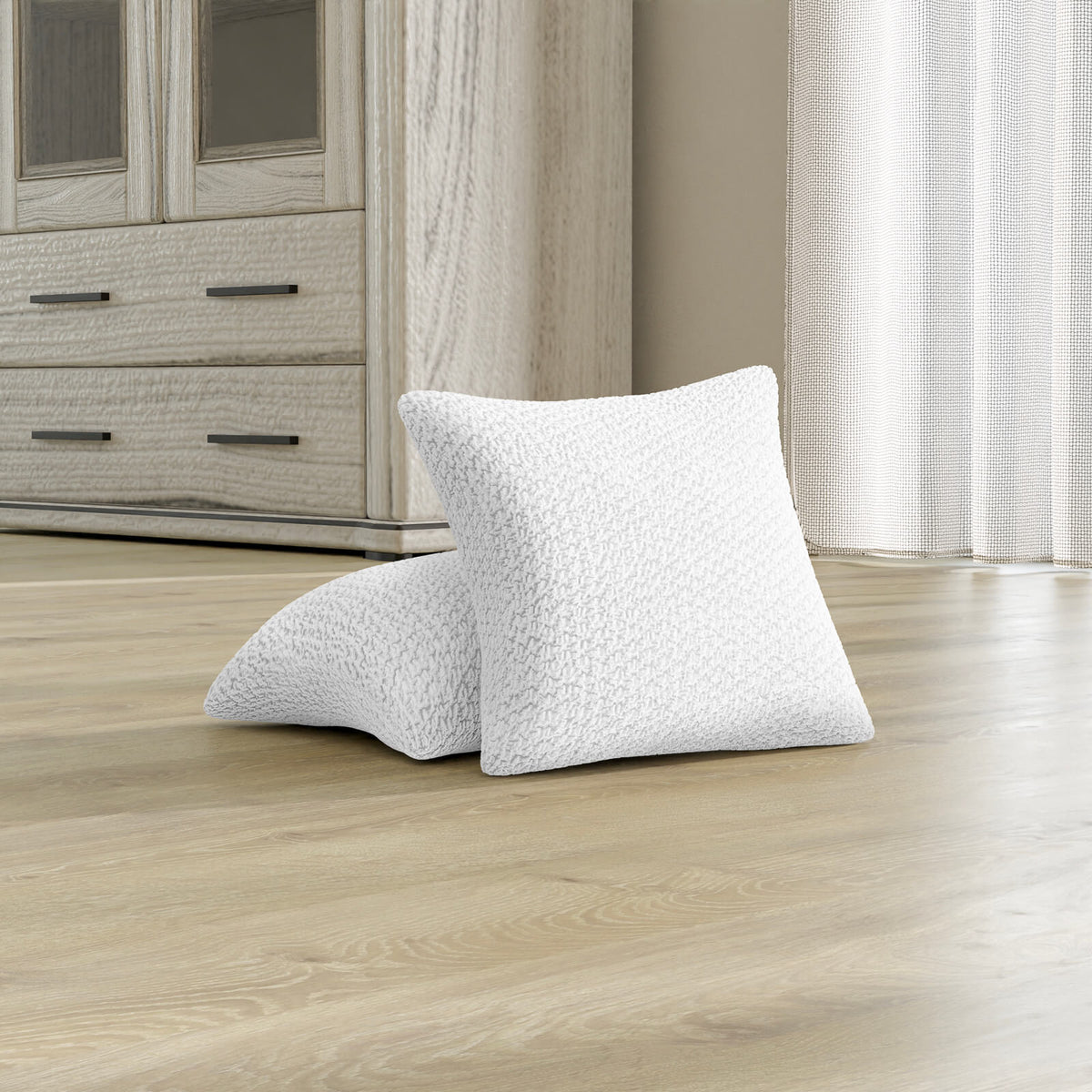 Velvet - 2 Fundas Cojines White
