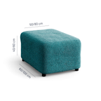 Velvet - Funda Ottomana Green Emerald