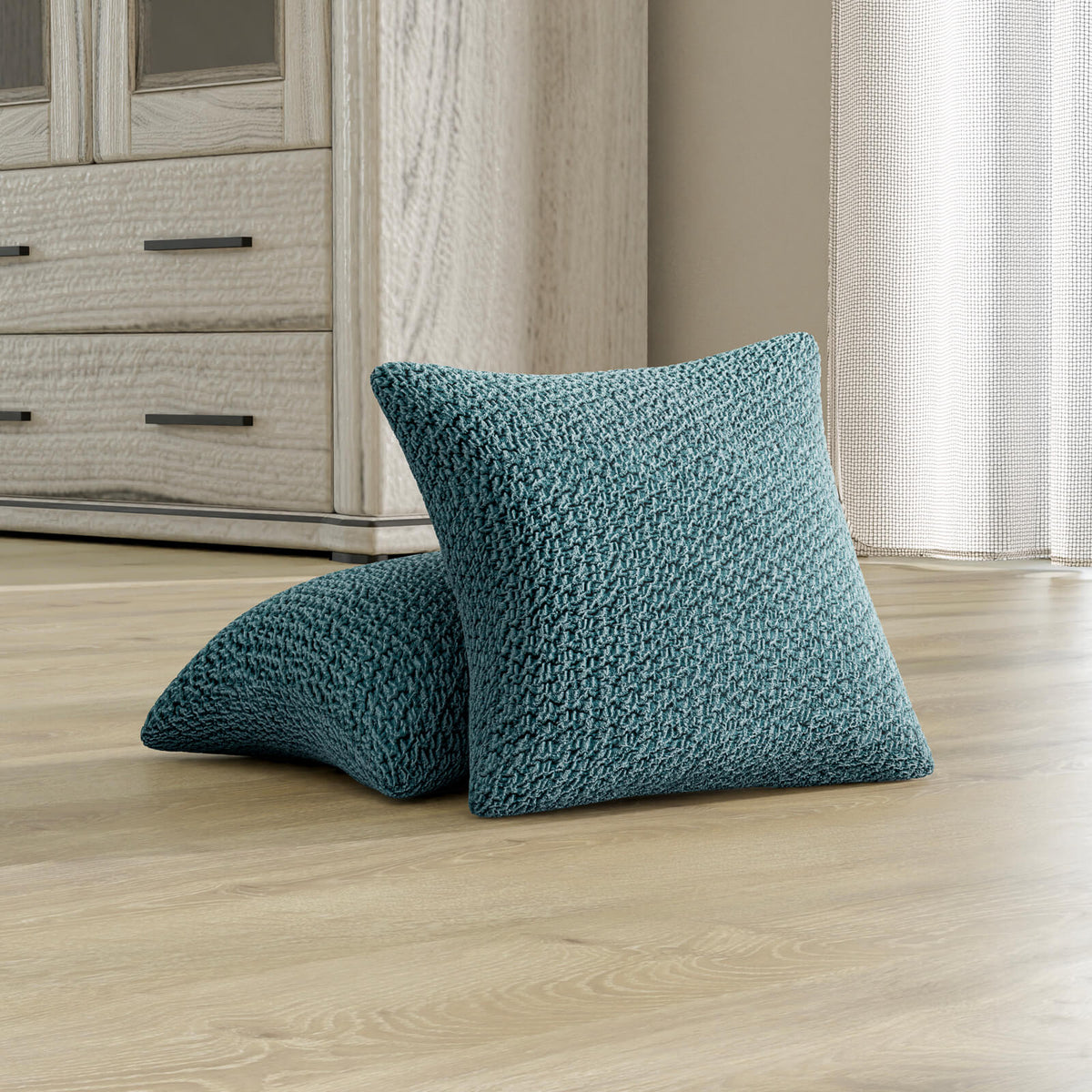 Velvet - 2 Fundas Cojines Green Emerald