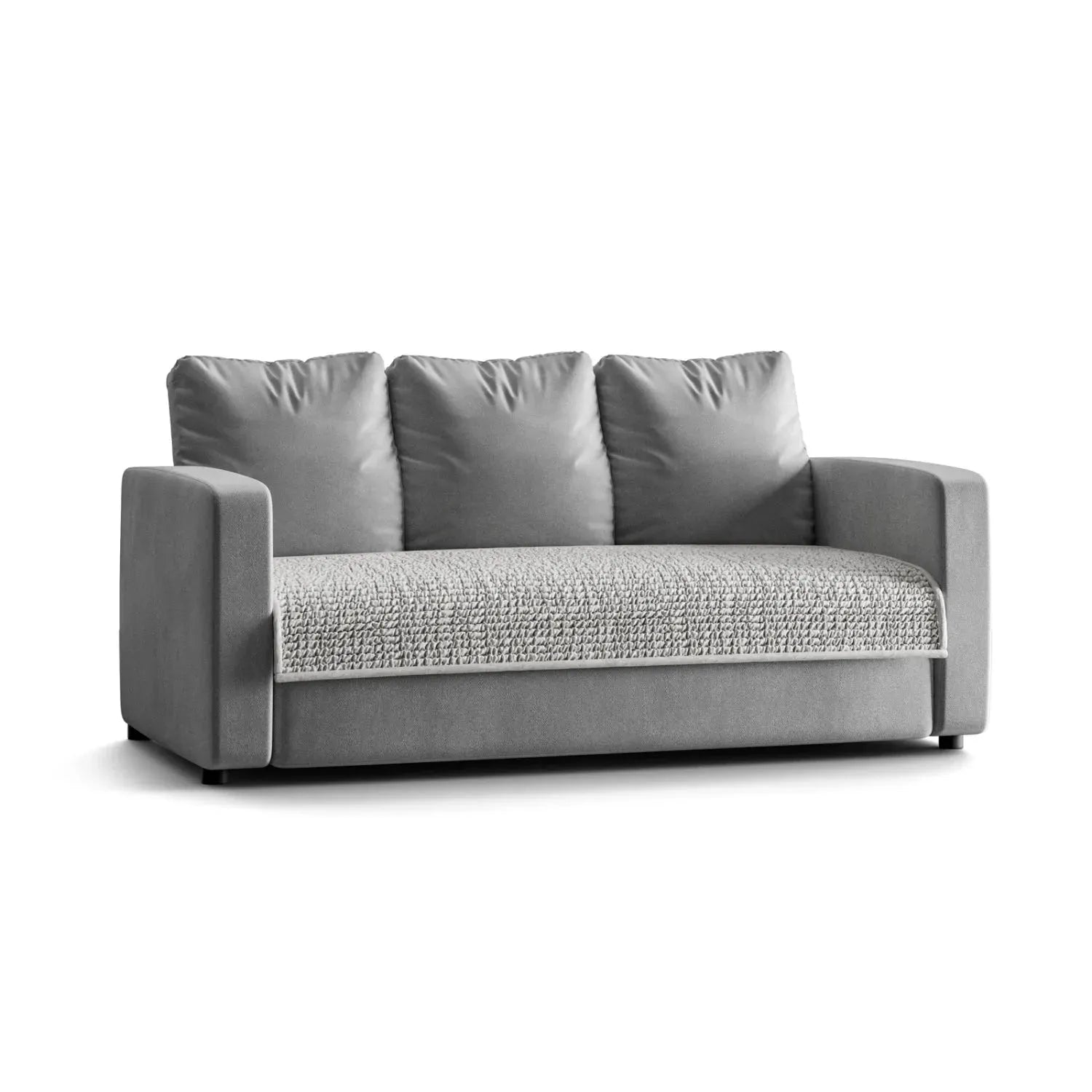 Microfibra - Protector Impermeable para Sofa 3 cuerpos Pearl