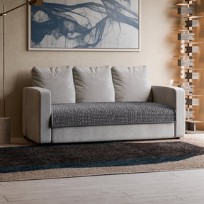 Microfibra - Protector Impermeable para Sofa 3 cuerpos Gris