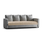 Microfibra - Protector Impermeable para Sofa 4 cuerpos Champán