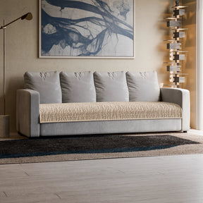 Microfibra - Protector Impermeable para Sofa 4 cuerpos Champán