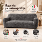 Funda Sofa 3 cuerpos Anthracite