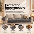 Microfibra - Protector Impermeable para Sofa 3 cuerpos Pearl