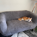 Microfibra - Funda Sofa 2 cuerpos Charcoal