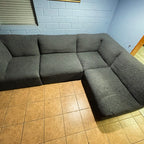Microfibra - Funda Sofa Esquinero Charcoal