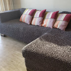 Microfibra - Funda Sofa L Derecho Charcoal