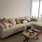 Microfibra - Funda Sofa L Derecho Vanilla