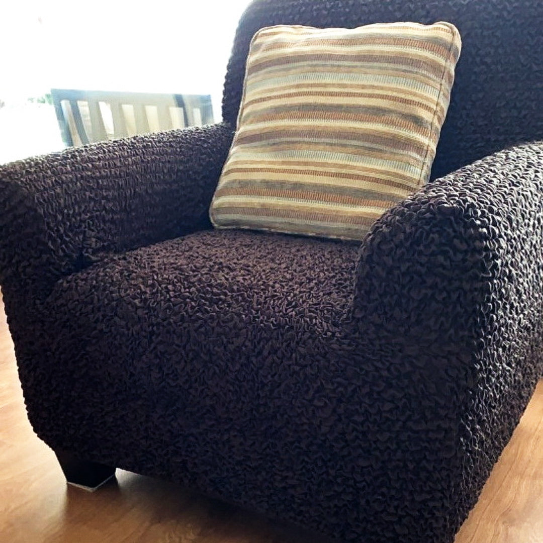 Microfibra - Funda Sillon Dark Chocolate