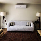 Microfibra - Funda Sofa 3 cuerpos White