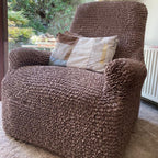 Microfibra - Funda Sillon Capuccino