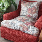 Microfibra - Funda Sillon Terracota