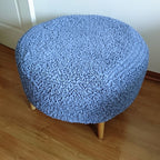 Microfibra - Funda Ottomana Blue