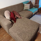 Microfibra - Funda Sofa L Izquierdo Capuccino
