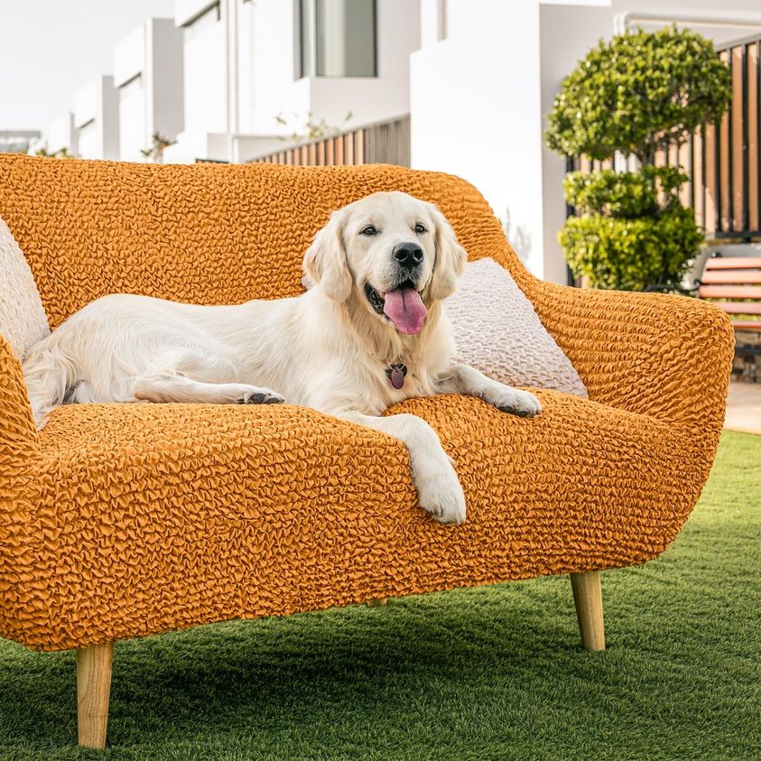 Microfibra - Funda Sofa 2 cuerpos Mango