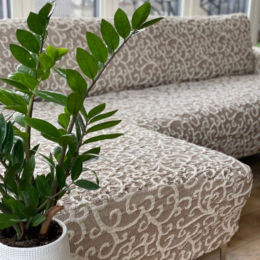 Jacquard 3D - Funda Sofa L Izquierdo Arabesco
