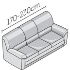 Printed Microfibra - Funda Sofa 3 cuerpos Sienna