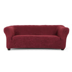 Microfibra - Funda Sofa 3 cuerpos Bordeaux