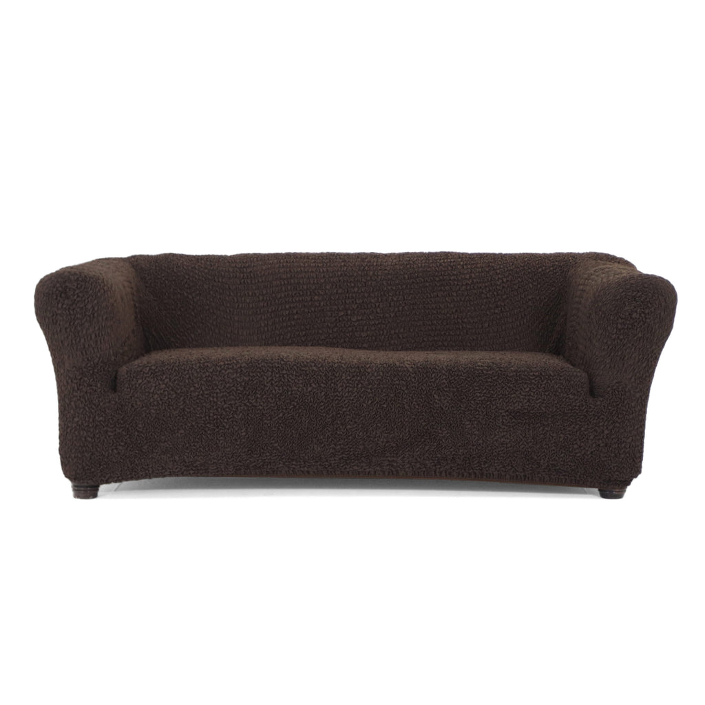 Microfibra - Funda Sofa 3 cuerpos Dark Chocolate