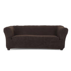 Microfibra - Funda Sofa 3 cuerpos Dark Chocolate